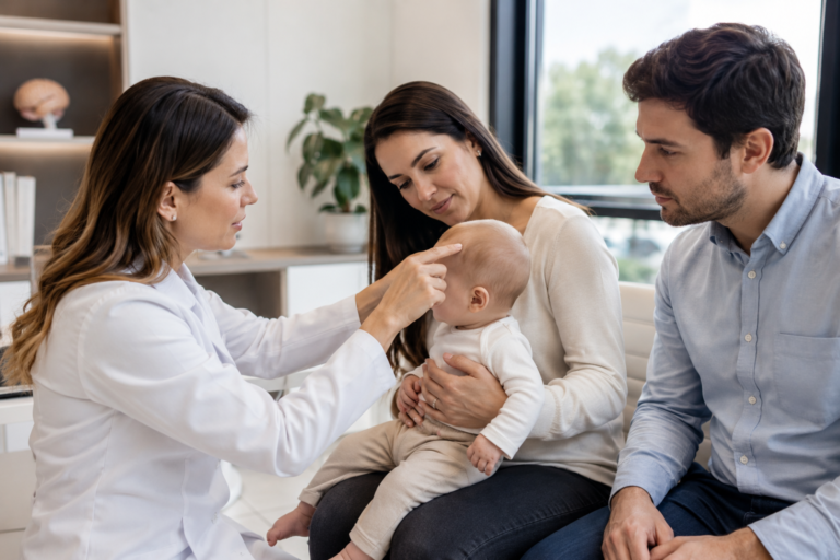 Especialista em cranioestenose: sinais no bebê